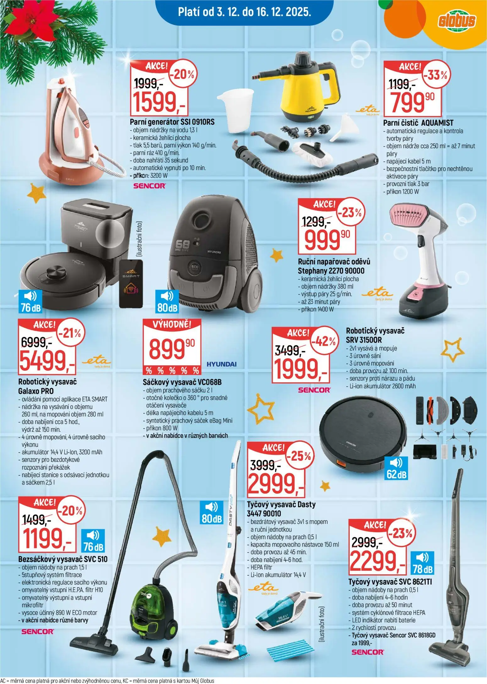 Globus leták - Praha Zličín od 03.12.2025 | Strana: 27 | Produkty: Globus, Vysavače, Barvy, LED