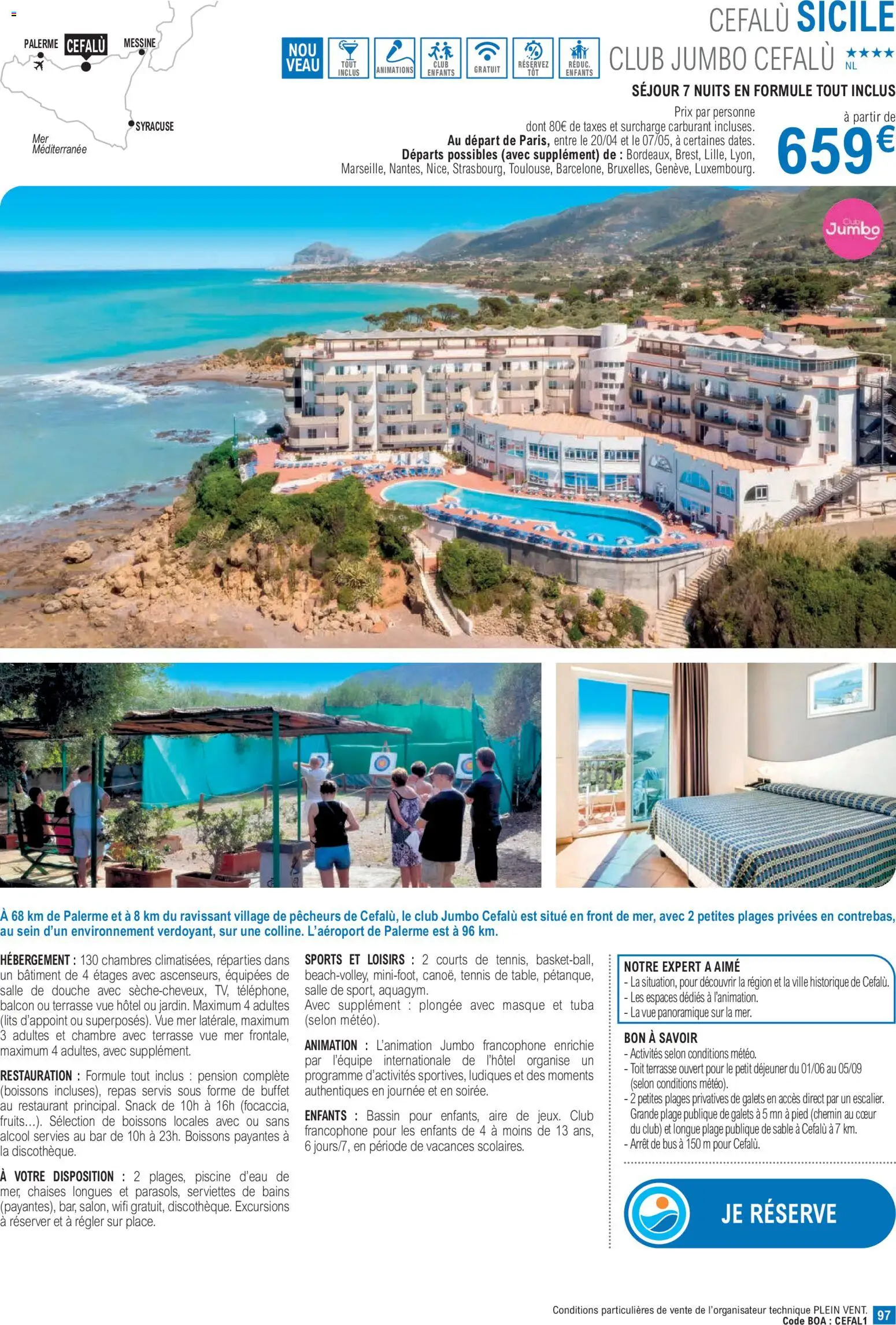 {H1} | Page: 97 | Produits: Alcool, Masque, Buffet, Douche