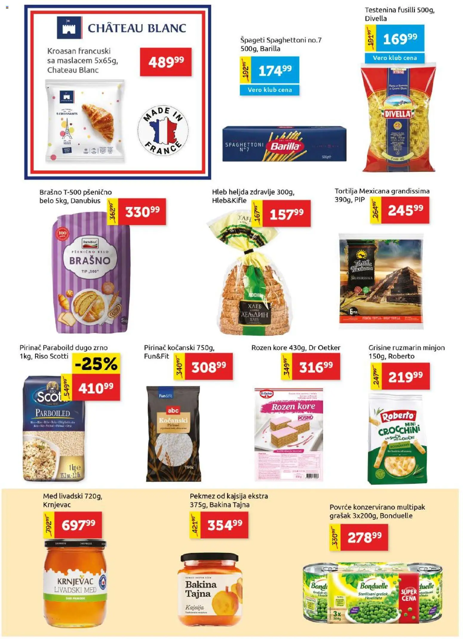 SuperVERO katalog - važi od 13.11.2025 | Strana: 10 | Proizvode: Grašak, Heljda, Med, Pirinač