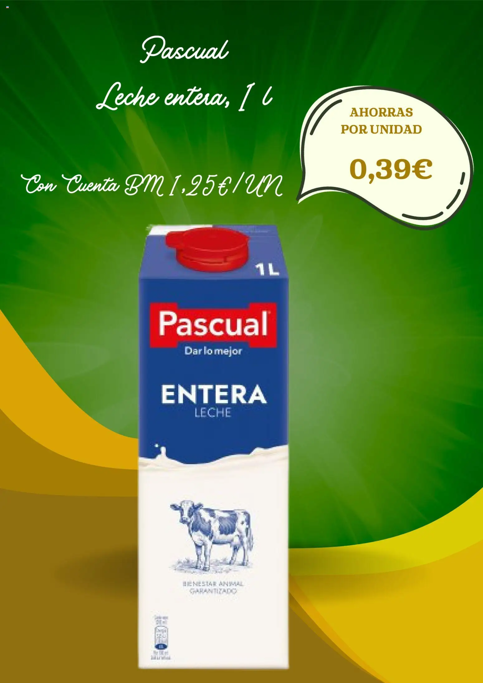 BM Supermercados folleto │ válido desde el 25.03.2026 | Página: 4 | Productos: Leche