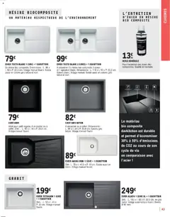 Brico E.Leclerc - Prévisualisation de Brico E.Leclerc Guide aménagement intérieur | Varennes sur seine valide à partir de 07.01.2025 | Page: 43 | Produits: Égouttoir, Huile