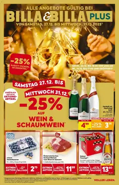 Billa Flugblatt - Amstetten, Neufurth ab 27.12.2025 gültig