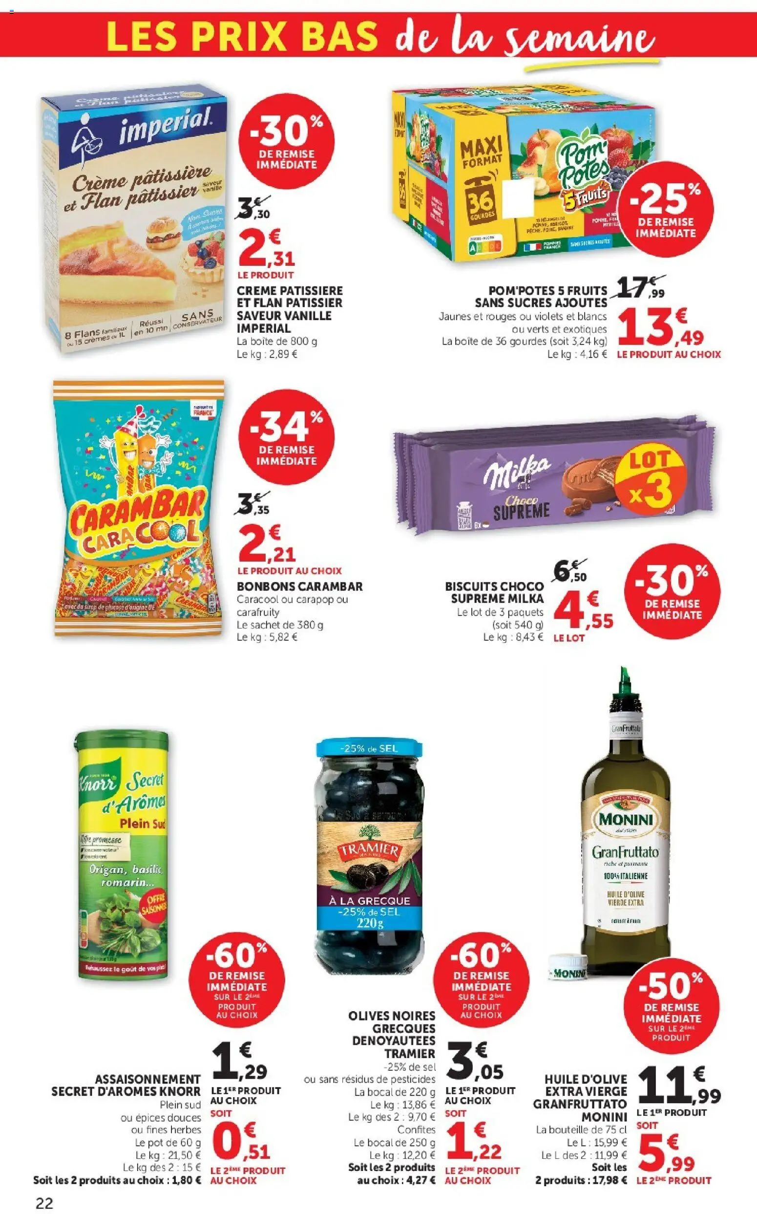 {H1} | Page: 22 | Produits: Huile D'olive, Sel, Huile, Crème