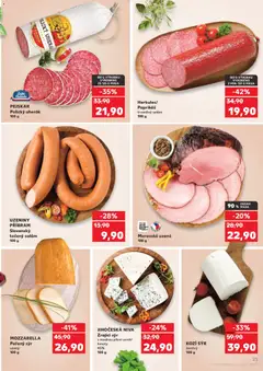 Náhled letáku JIHOČESKÁ NIVA, Zrající sýr s modrou plísní uvnitř hmoty 45% 100 g od 01.04.2026 | Strana: 23