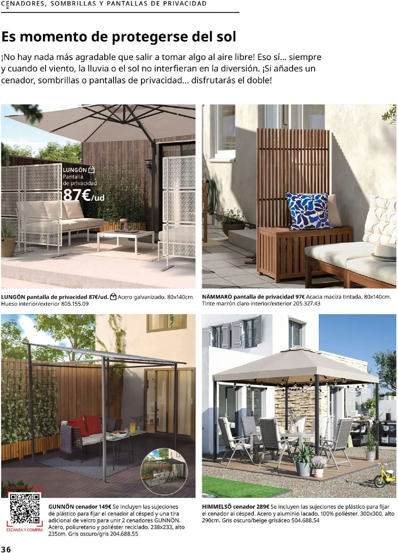 Catálogo IKEA Muebles de exterior │ válido desde el 04.02.2025 | Página: 36 | Productos: Tinte
