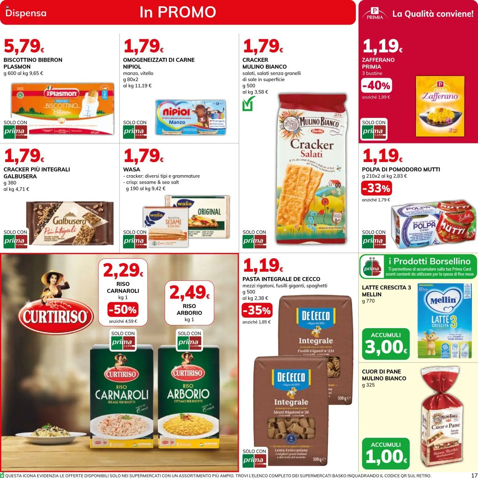 Volantino Basko del 03.01.2026 | Pagina: 19 | Prodotti: Pomodoro, Latte, Vitello, Fusilli