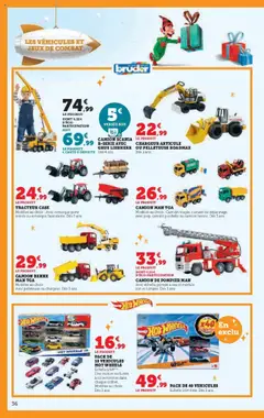 Hyper U - Prévisualisation de Hyper U - Prix bas de Noël valide à partir de 21.10.2025 | Page: 36 | Produits: Poubelle, Pompe à eau, Remorque, Jeux