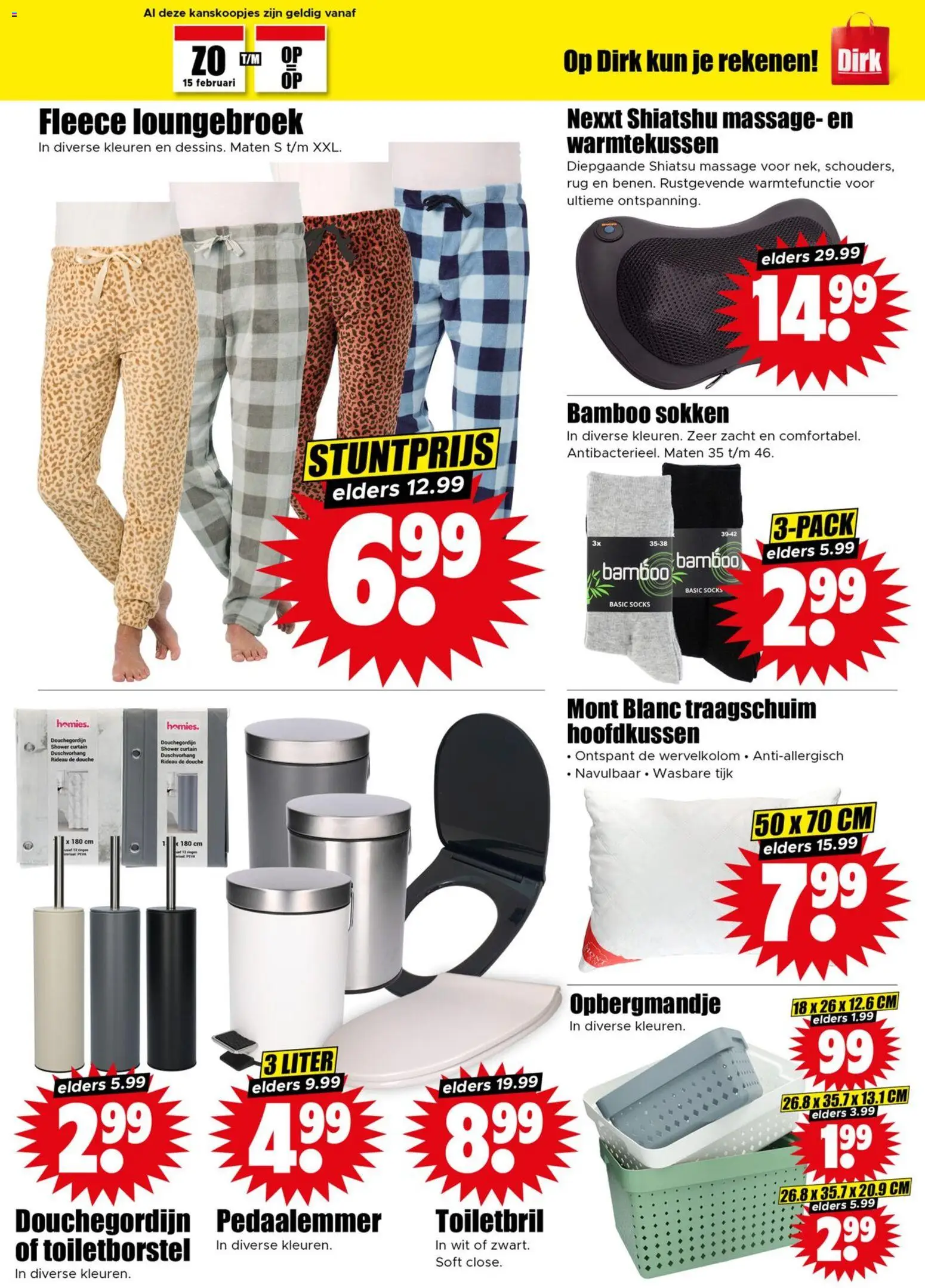 {H1} | Pagina: 34 | Producten: Douchegordijn, Douche, Sokken