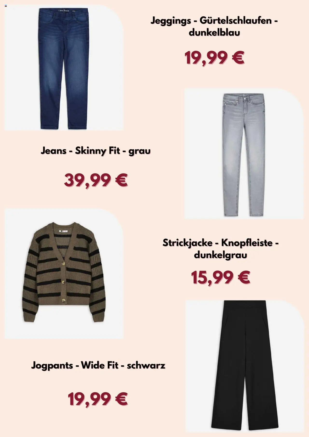 Takko Prospekt 	 – gültig ab 08.09.2025 | Seite: 5 | Produkte: Strickjacke, Jeans