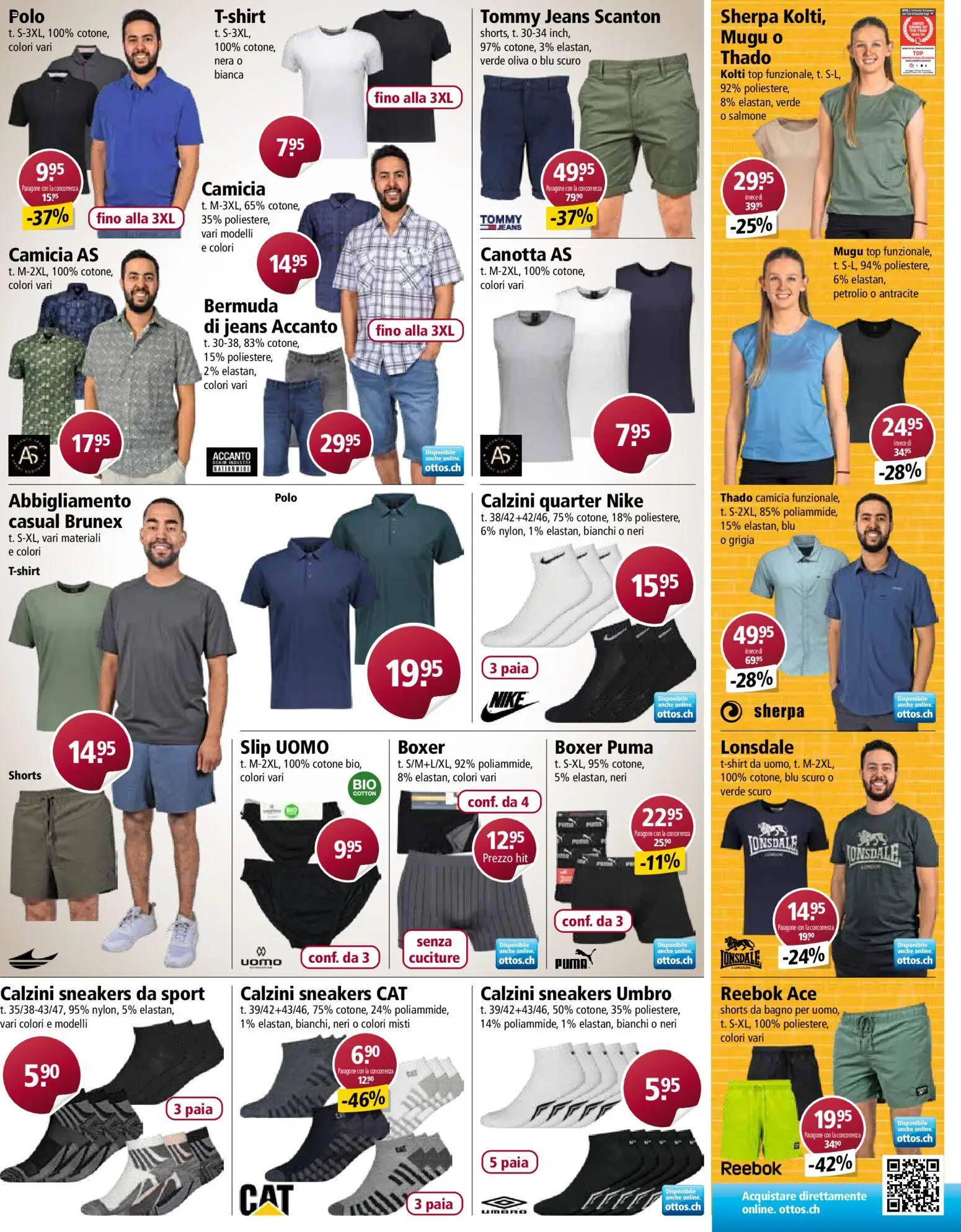 Otto's aktionen IT – gültig ab 22.04.2026 | Seite: 7 | Produkte: Slip, Jeans, Top, Bermuda