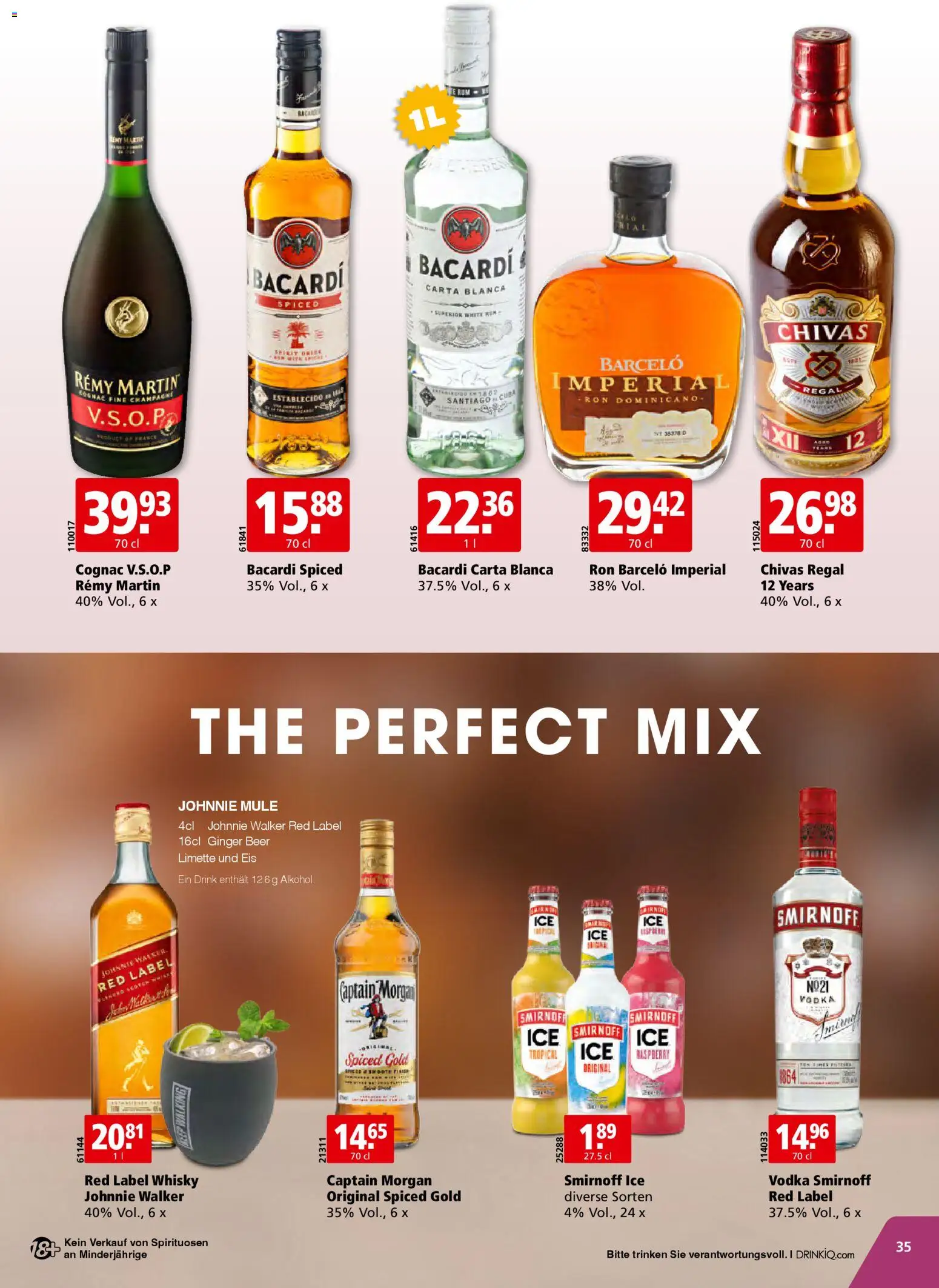 Aligro Aktionen Schlieren, Gossau SG, Frauenfeld, Rapperswil-Jona, Sargans, Bern, Brüttisellen, Pratteln, Emmen, Spreitenbach – gültig ab 15.12.2025 | Seite: 35 | Produkte: Regal, Walking, Limette, Eis