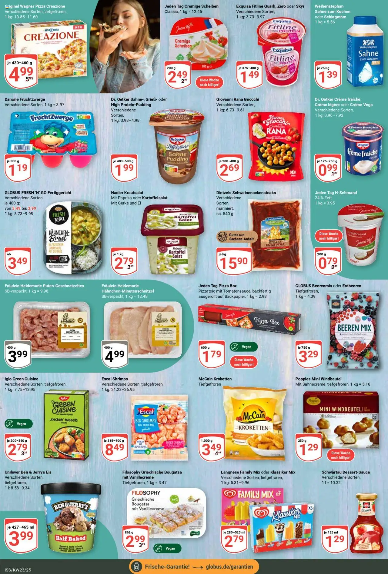 Globus Prospekt 	 - gültig ab dem 02.06.2025 | Seite: 9 | Produkte: Skyr, Paprika, Sahne, Salat