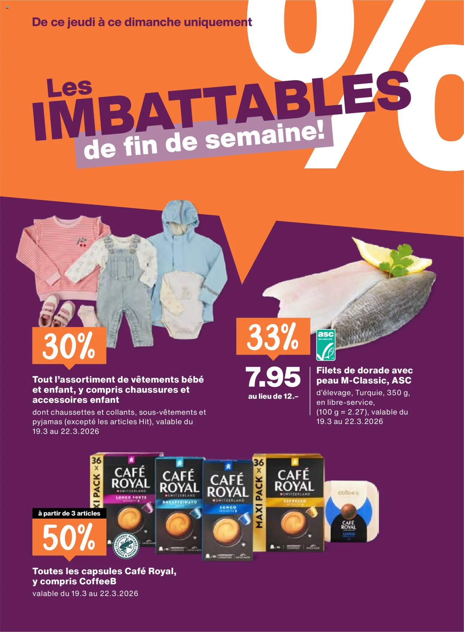 Migros aktionen FR – gültig ab 19.03.2026 | Seite: 24