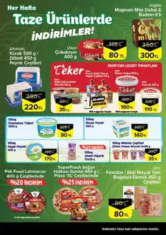 23.04.2026 tarihinden itibaren geçerli olan Onur Market kataloğu önizlemesi | Sayfa: 3