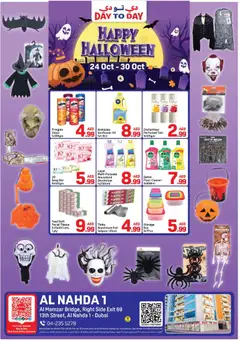 Preview of Day to Day Halloween - Al Nahda 1, Dubai Branch valid from 24.10.2025