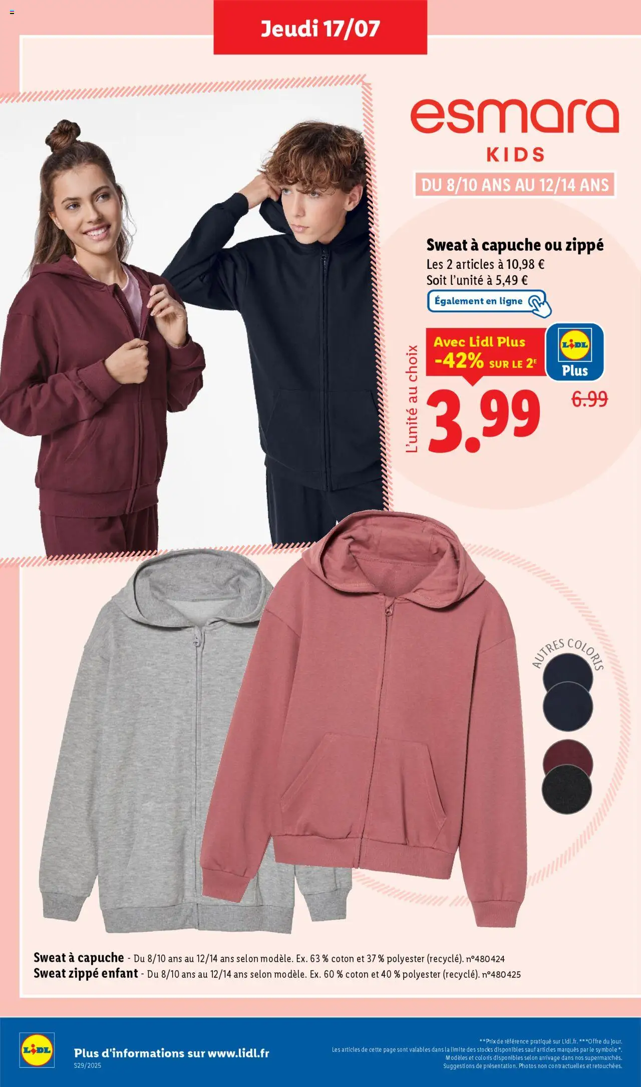  | Page: 46 | Produits: Coton, Sweat à capuche