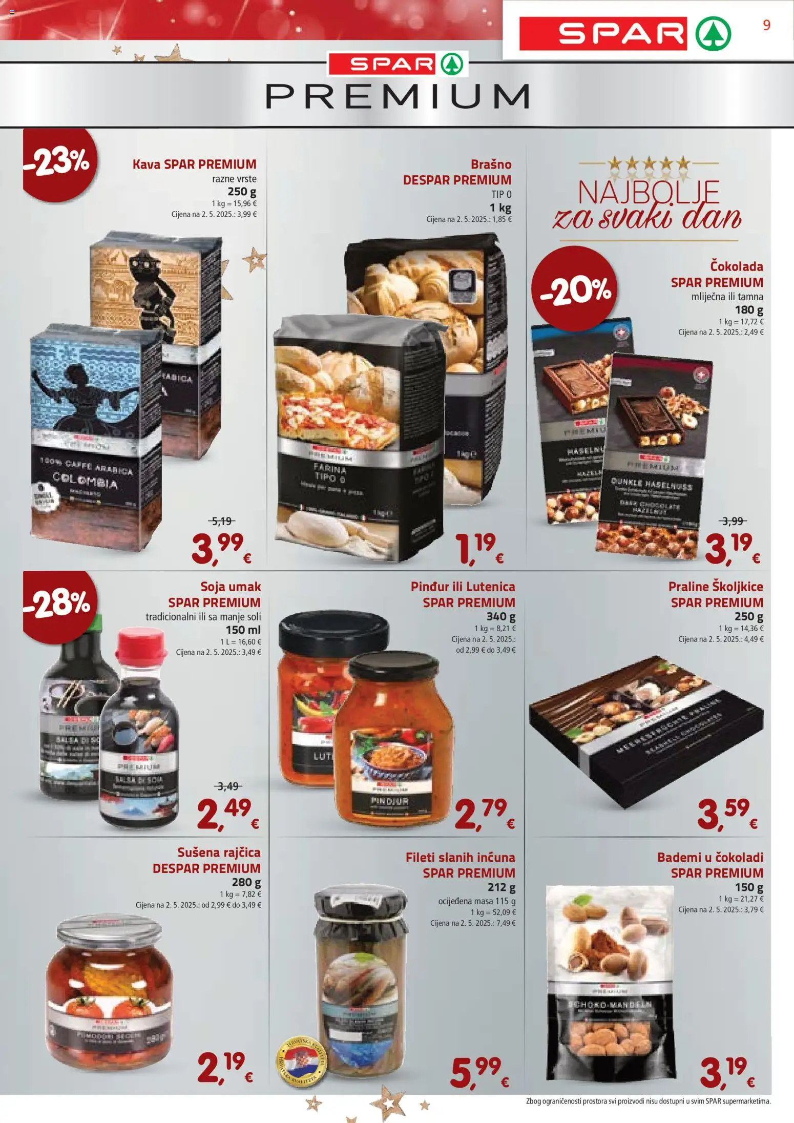Spar katalog | vrijedi od 03.12.2025 | Stranica: 9