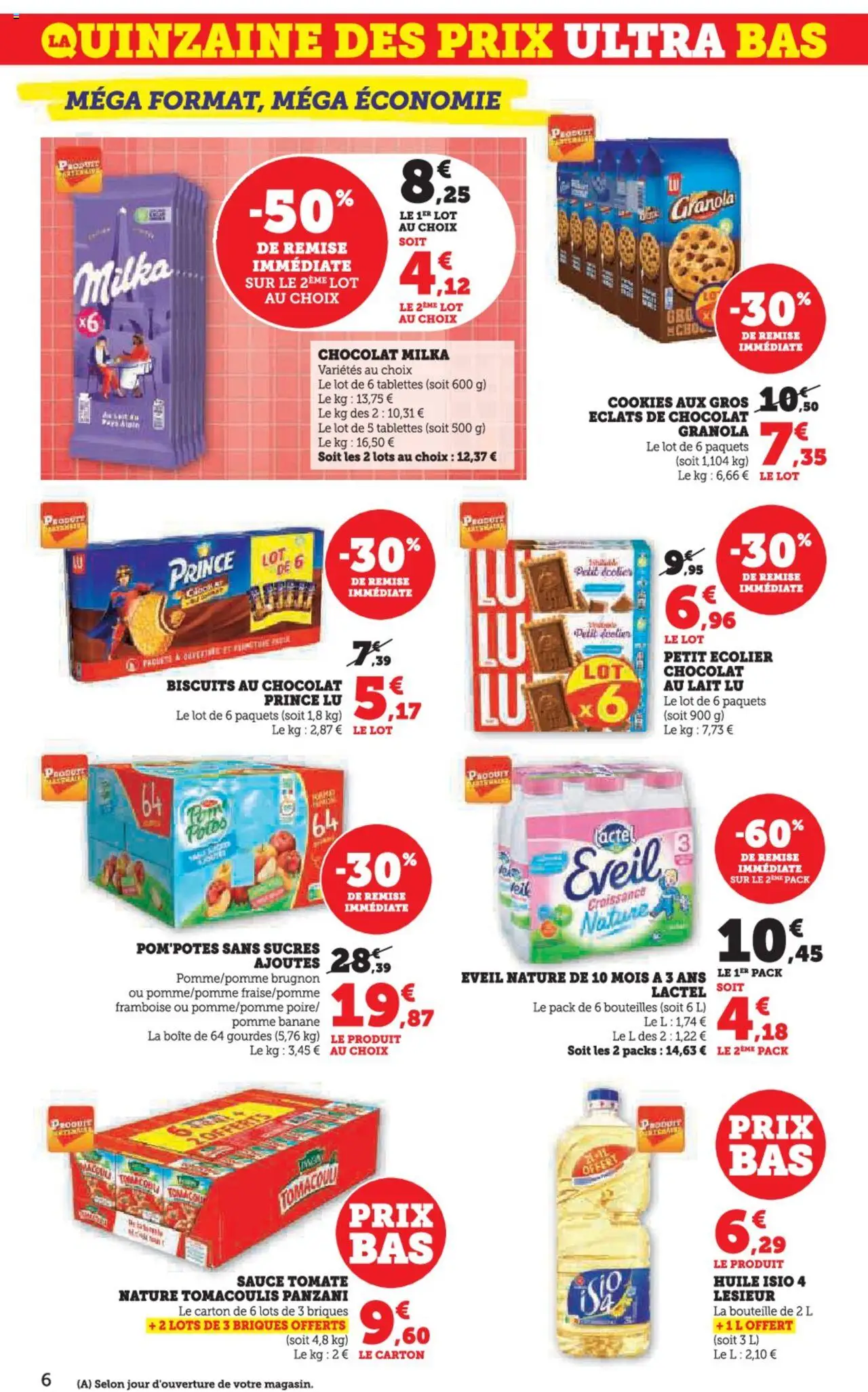  | Page: 6 | Produits: Brugnon, Framboise, Banane, Granola