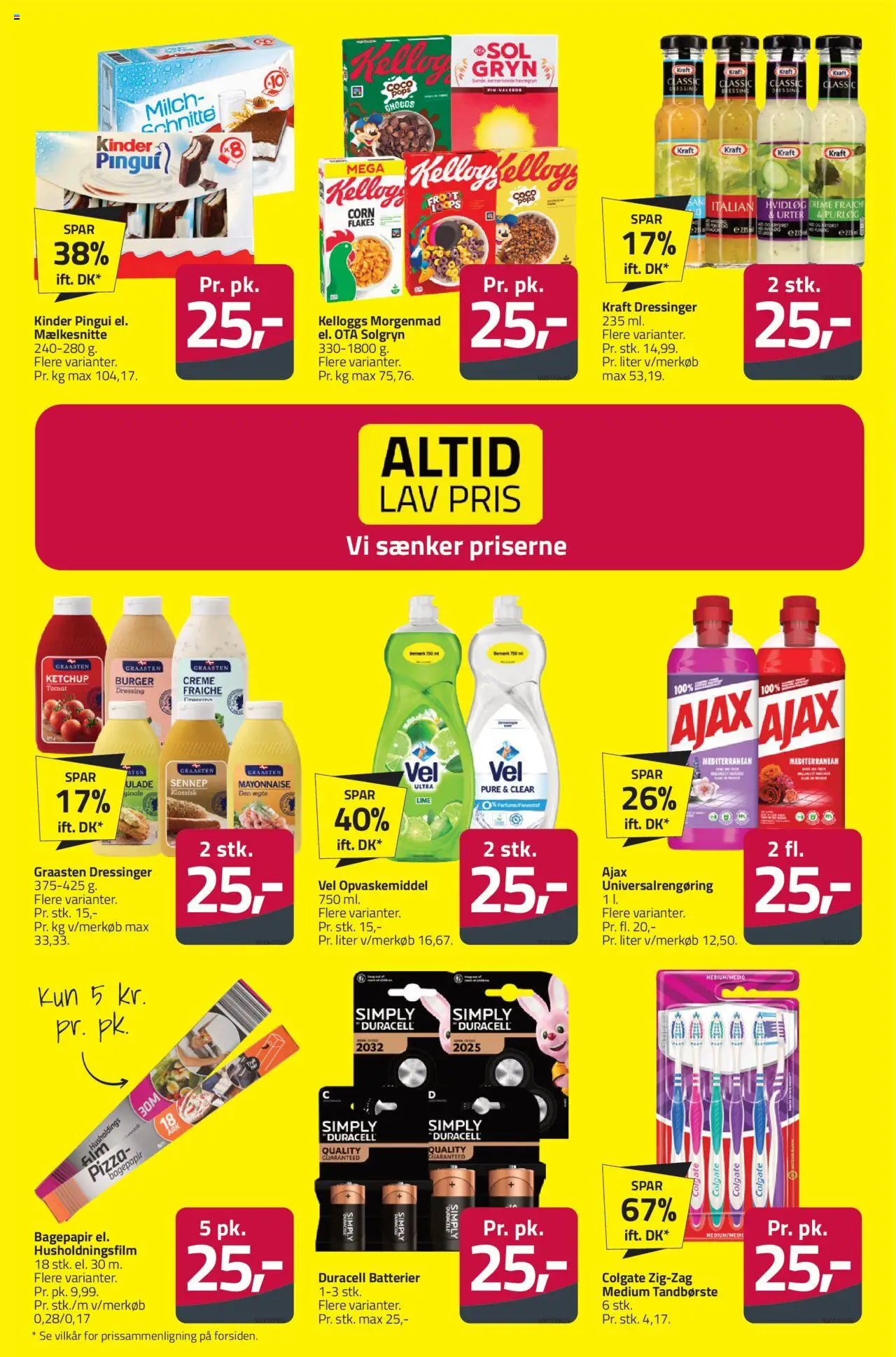 Fleggaard Tilbudsavis gyldig fra 09.07.2025 | Side: 21 | Produkter: Pizza, Ketchup, Opvaskemiddel, Lime