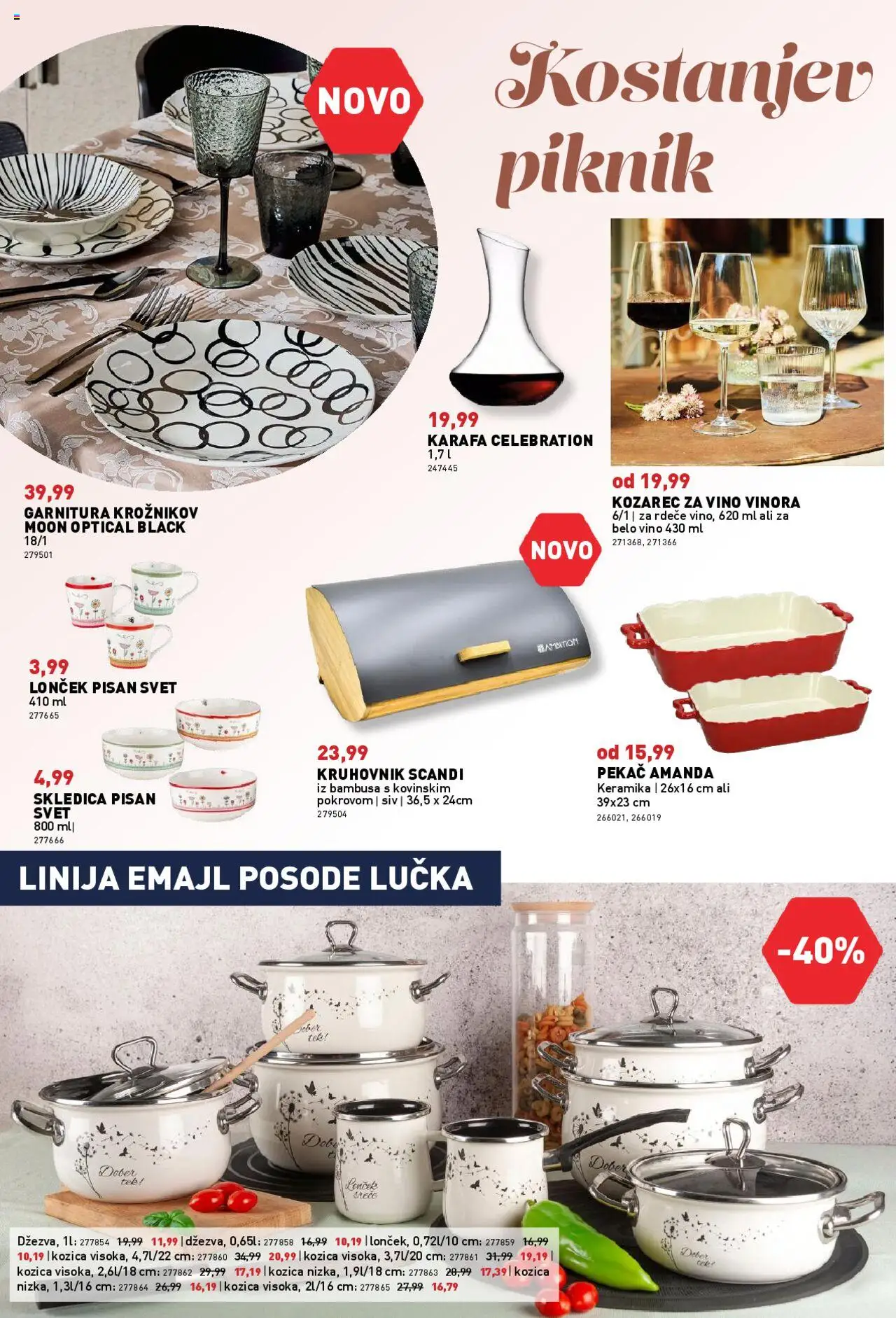 Novi Inpos katalog ponudbe – veljaven od 09.10.2025 | Stran: 12 | Izdelki: Kozarec, Vino