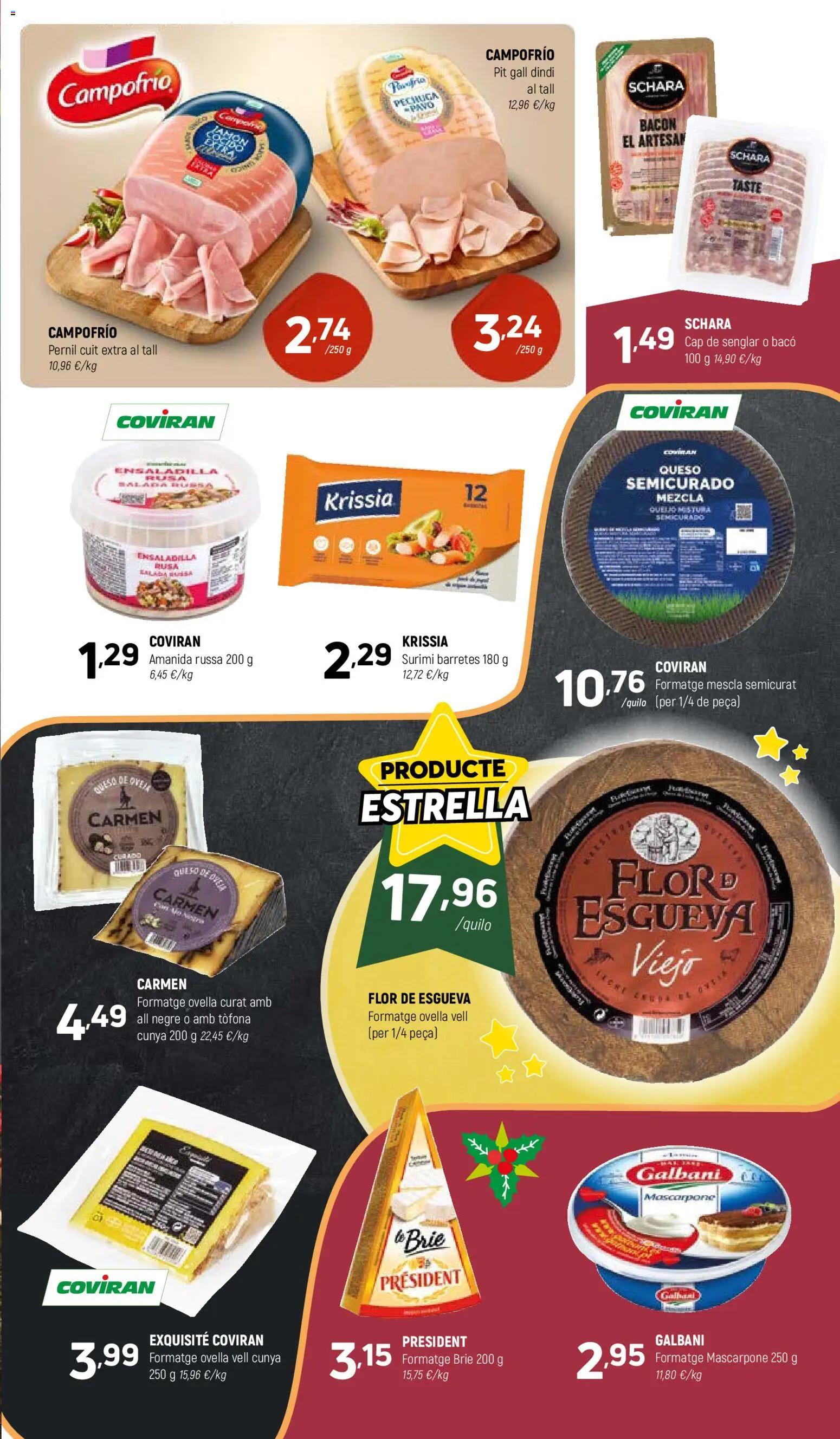 Coviran - Barcelona │ válido desde el 16.12.2025 | Página: 5 | Productos: Ensaladilla, Queso