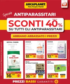 Anteprima del volantino Arcaplanet volantino valido a partire dal 02.03.2026