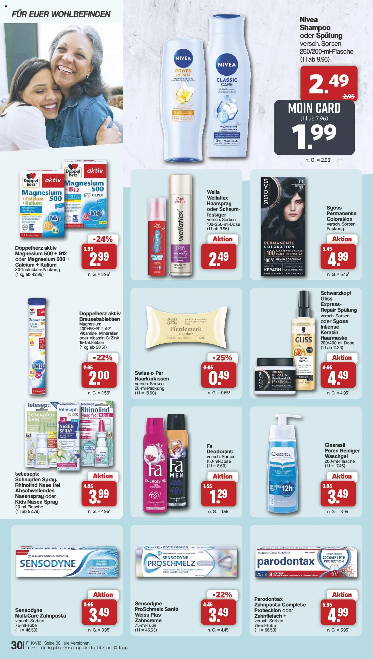 Famila Nordwest Prospekt 	 – gültig ab 13.04.2026 | Seite: 35 | Produkte: Shampoo, Haarmaske, Haarspray, Zahnpasta