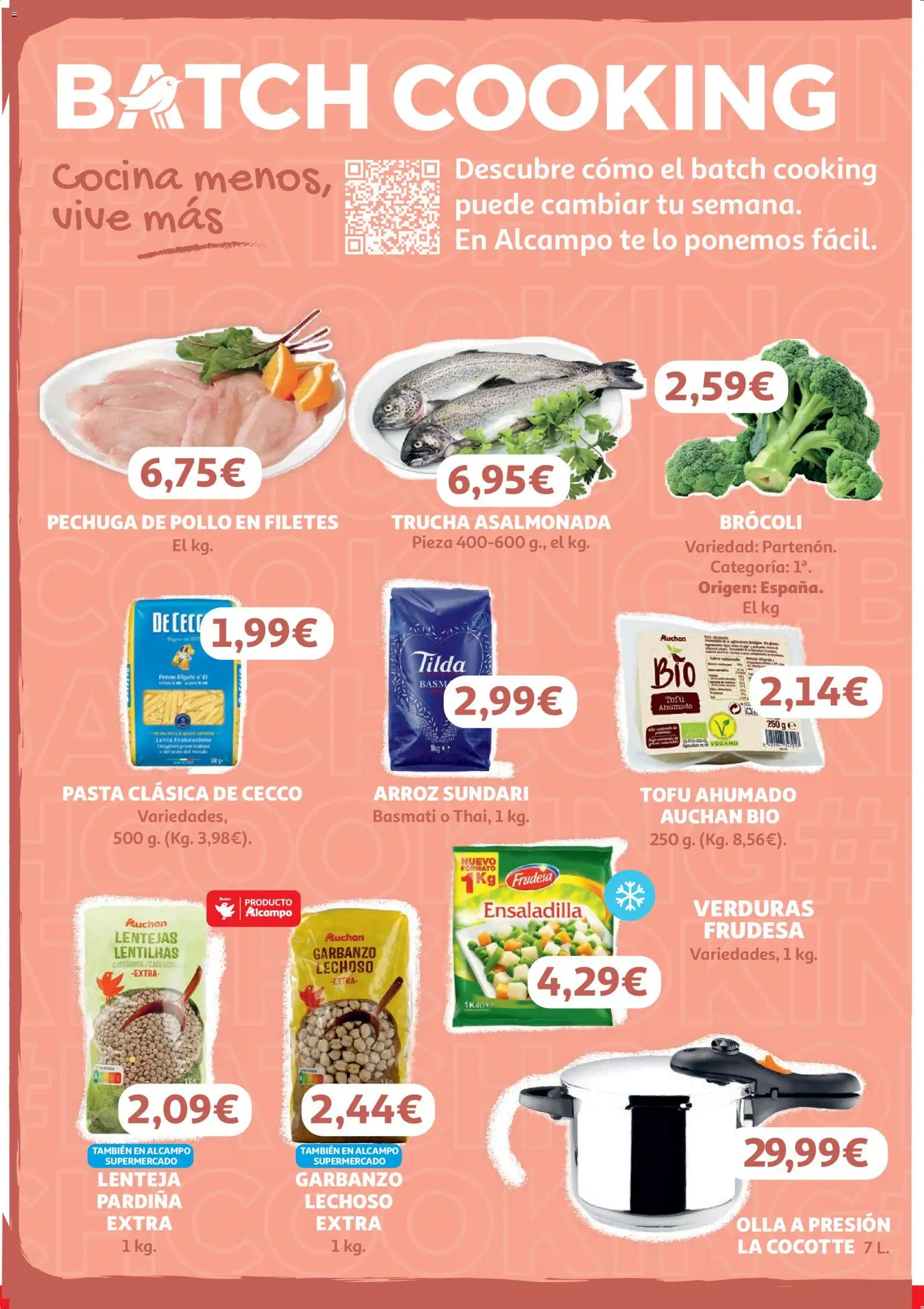 Alcampo - HP Catalan  │ válido desde el 15.01.2026 | Página: 4 | Productos: Ensaladilla, Pasta, Té, Cocina