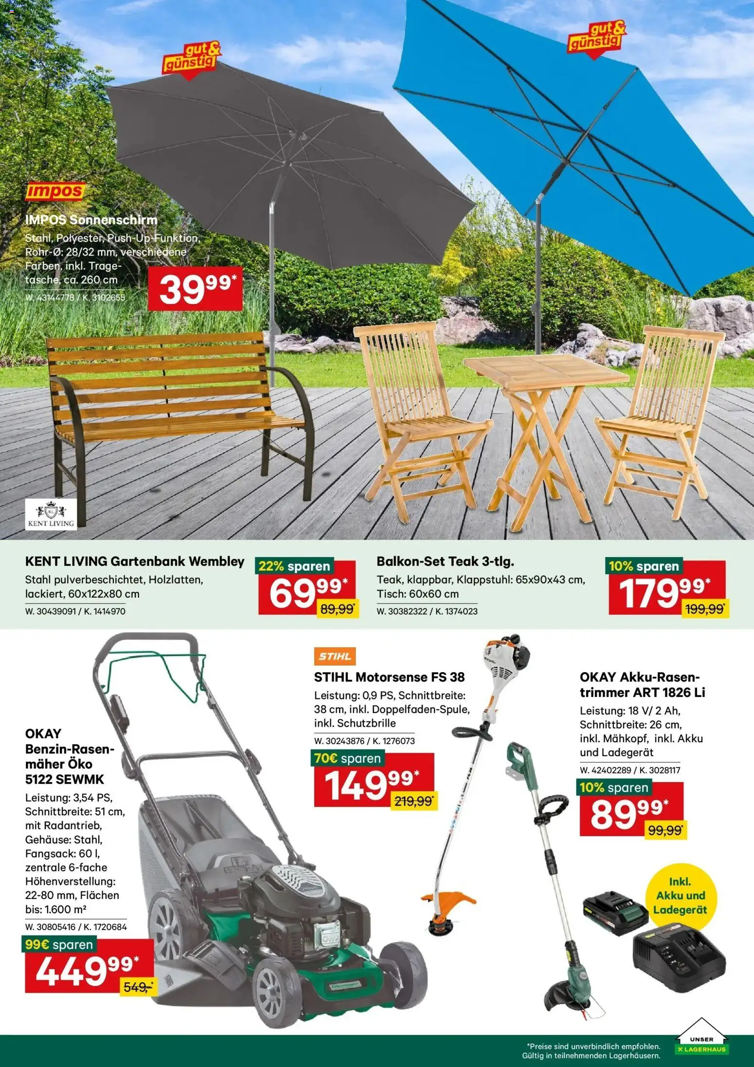 Lagerhaus Wochen Angebote gültig ab 13.04.2026 | Seite: 3 | Produkte: Tisch