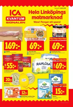 ICA Kvantum - Linköping - Förhandsvisning av reklamblad från butik ICA Kvantum aktuell från 11.08.2025