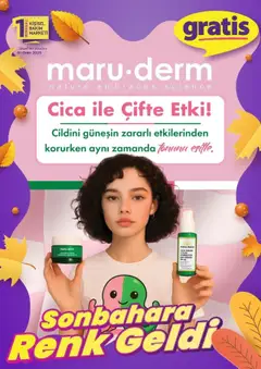 01.10.2025 tarihinden itibaren geçerli olan Gratis kataloğu önizlemesi