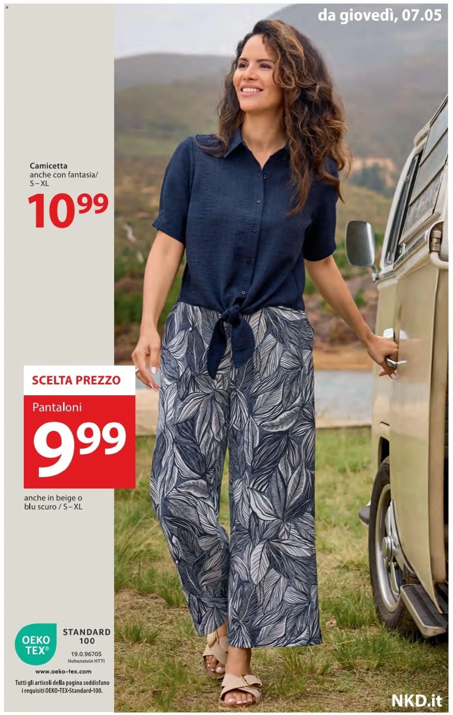 Volantino NKD del 07.05.2026 | Pagina: 3 | Prodotti: Camicetta, Pantaloni