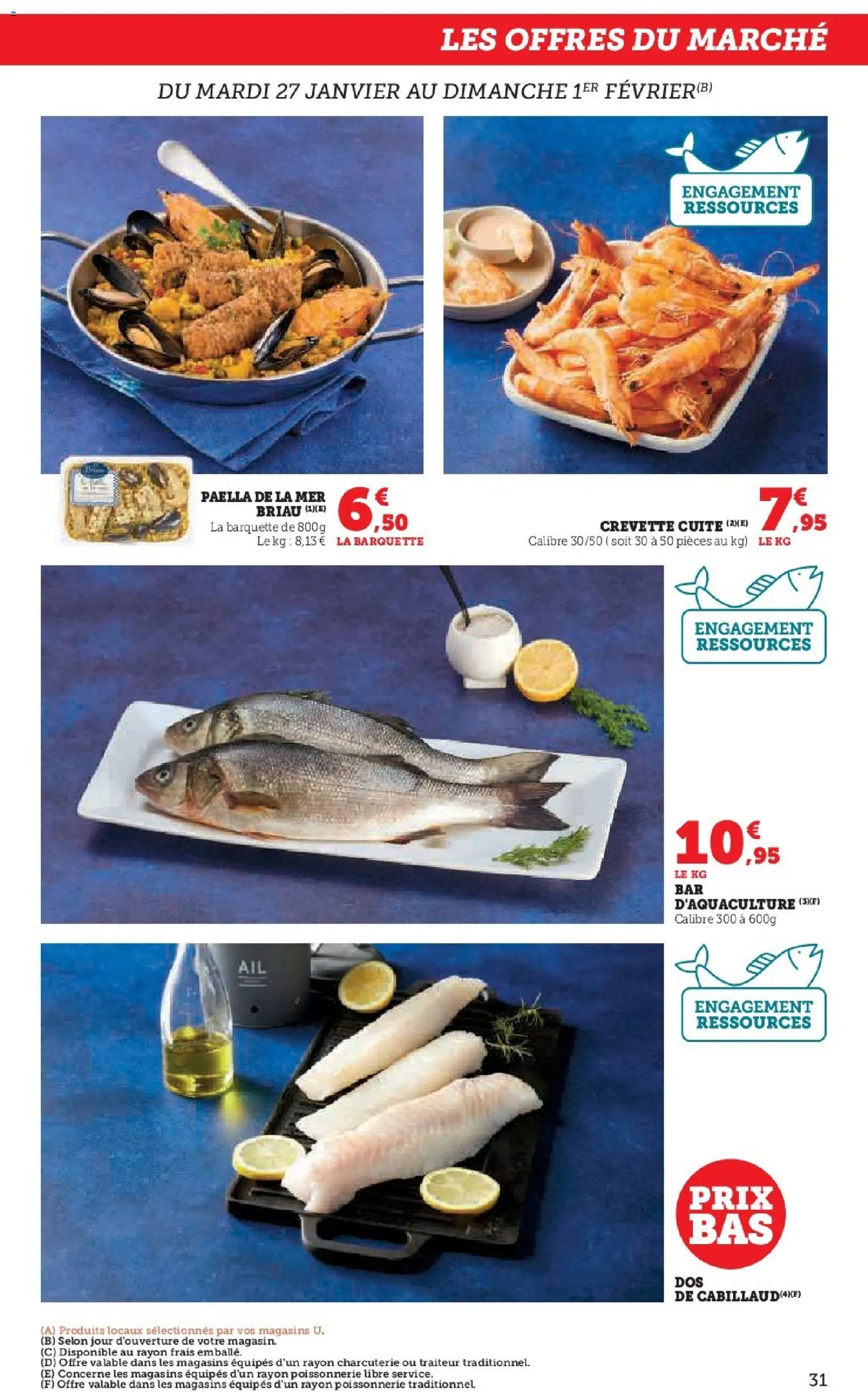 {H1} | Page: 31 | Produits: Crevette cuite, Crevette, Poissonnerie