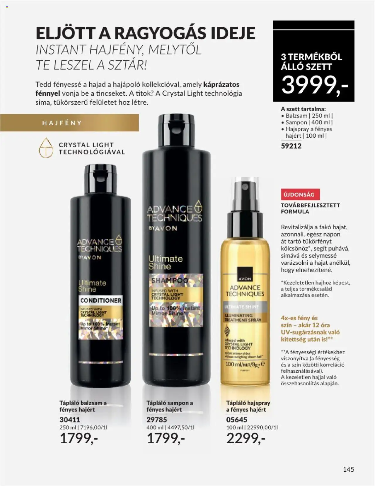 Avon akciós ujság - amely érvényes a következő dátumtól: 01.08.2025 | Oldal: 144