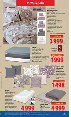 Lidl Akciós újság - amely érvényes a következő dátumtól: 22.01.2026 | Oldal: 39