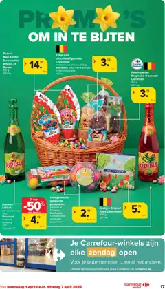 Carrefour market folder week 14 - Voorbeeld van een folder van Carrefour market, geldig van 01.04.2026 | Pagina: 17