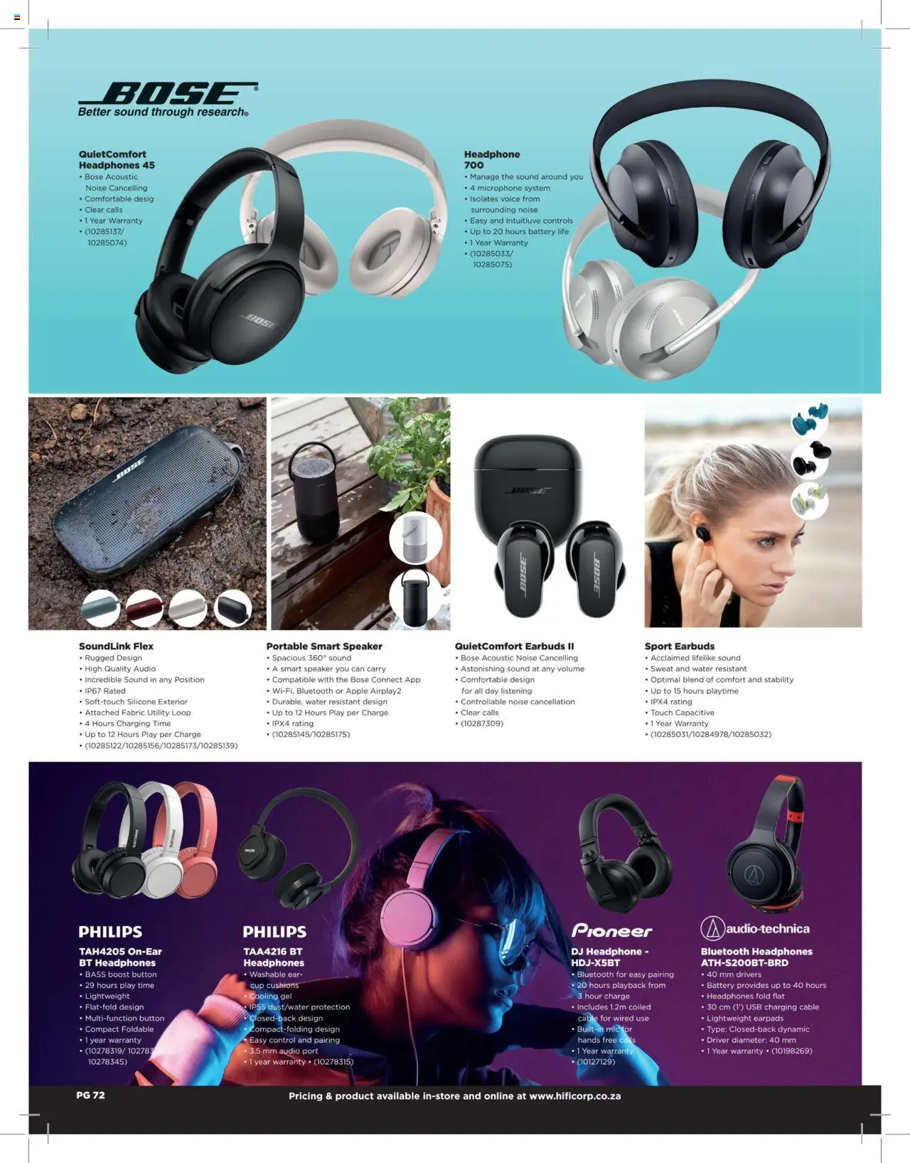 New HiFi Corp catalogue – valid from 12.02.2024 | Page: 72 | Products: Microphone, Utility, USB, Water