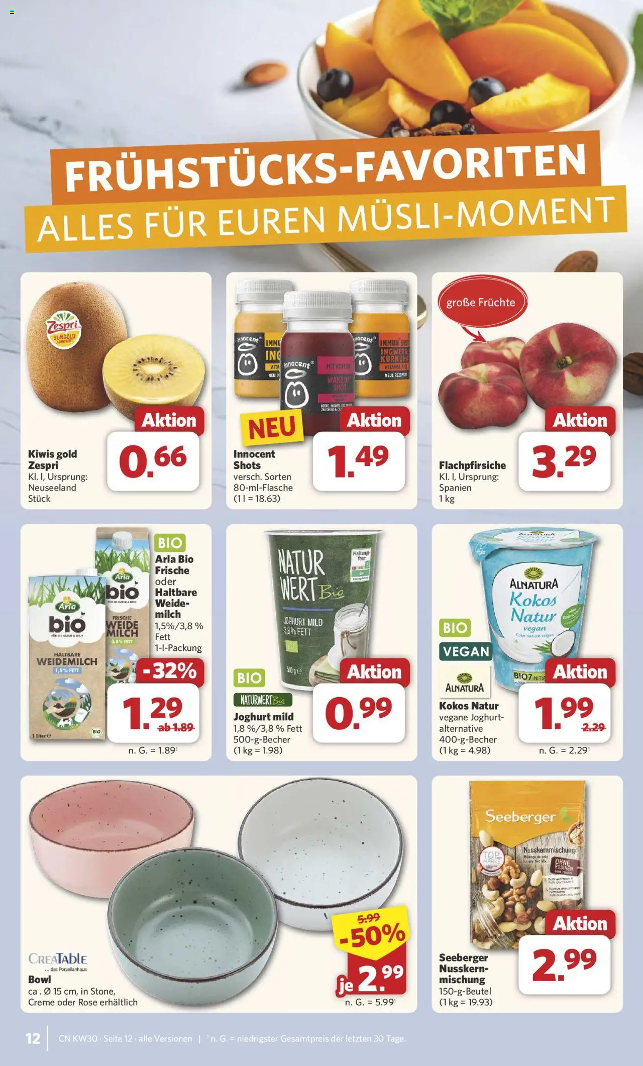 Combi Prospekt 	 - gültig ab dem 21.07.2025 | Seite: 14 | Produkte: Milch, Joghurt, Rosinen, Koffer