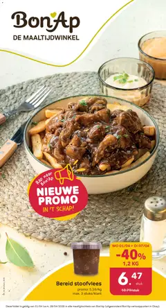 Bon Ap folder/publicité - Voorbeeld van een folder van Bon Ap, geldig van 01.04.2026
