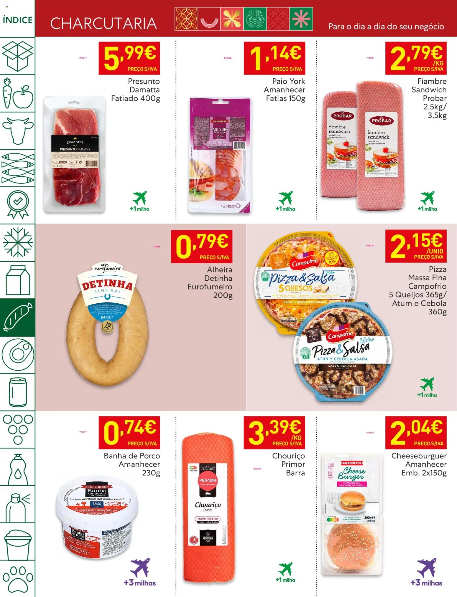 Recheio folheto │ válido de 04.11.2025 | Página: 24 | Produtos: Atum, Presunto, Carne de porco, Massa