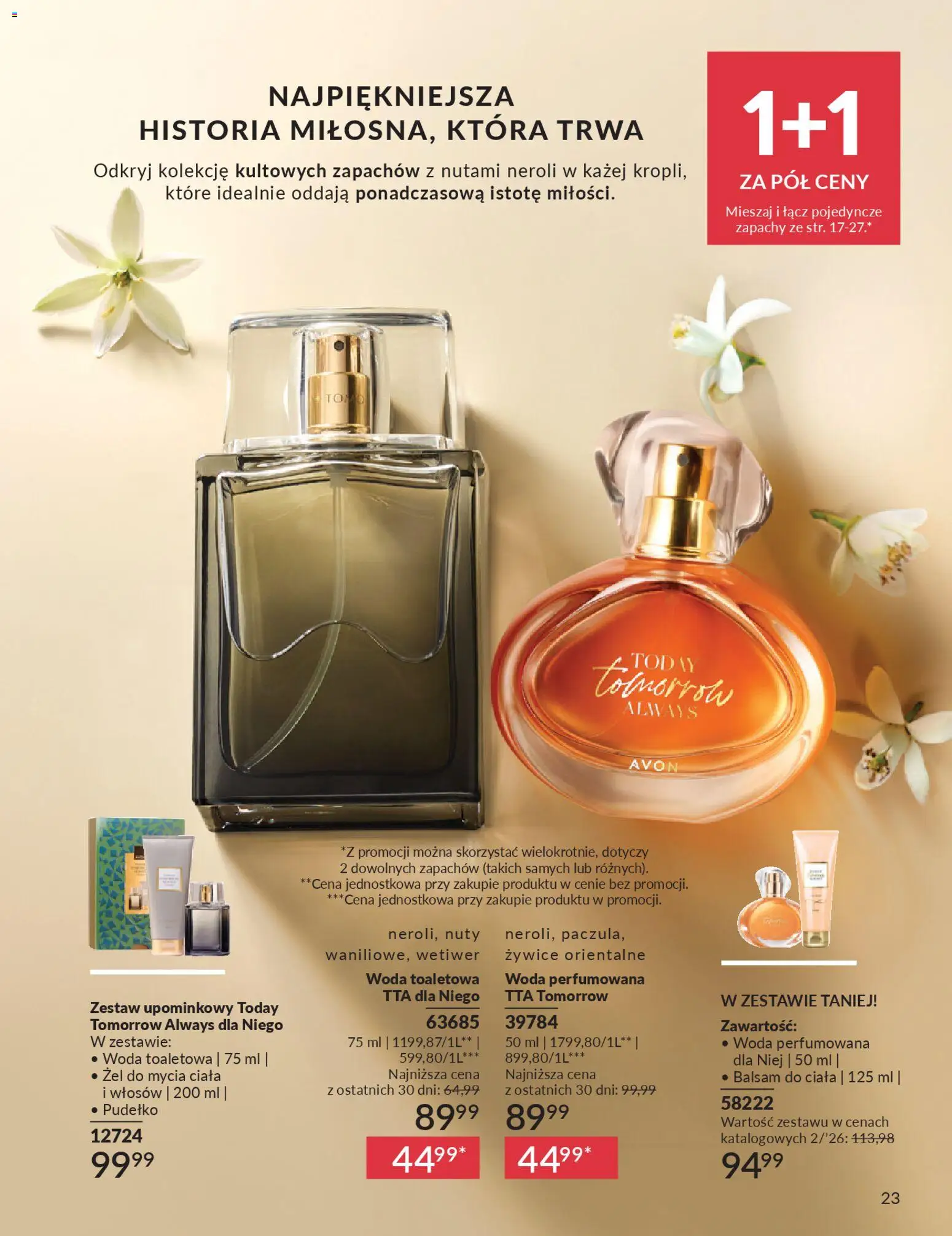 Avon Katalog 2 2026 od 01.02.2026 | Strona: 23 | Produkty: Pudełko, Woda toaletowa, Woda