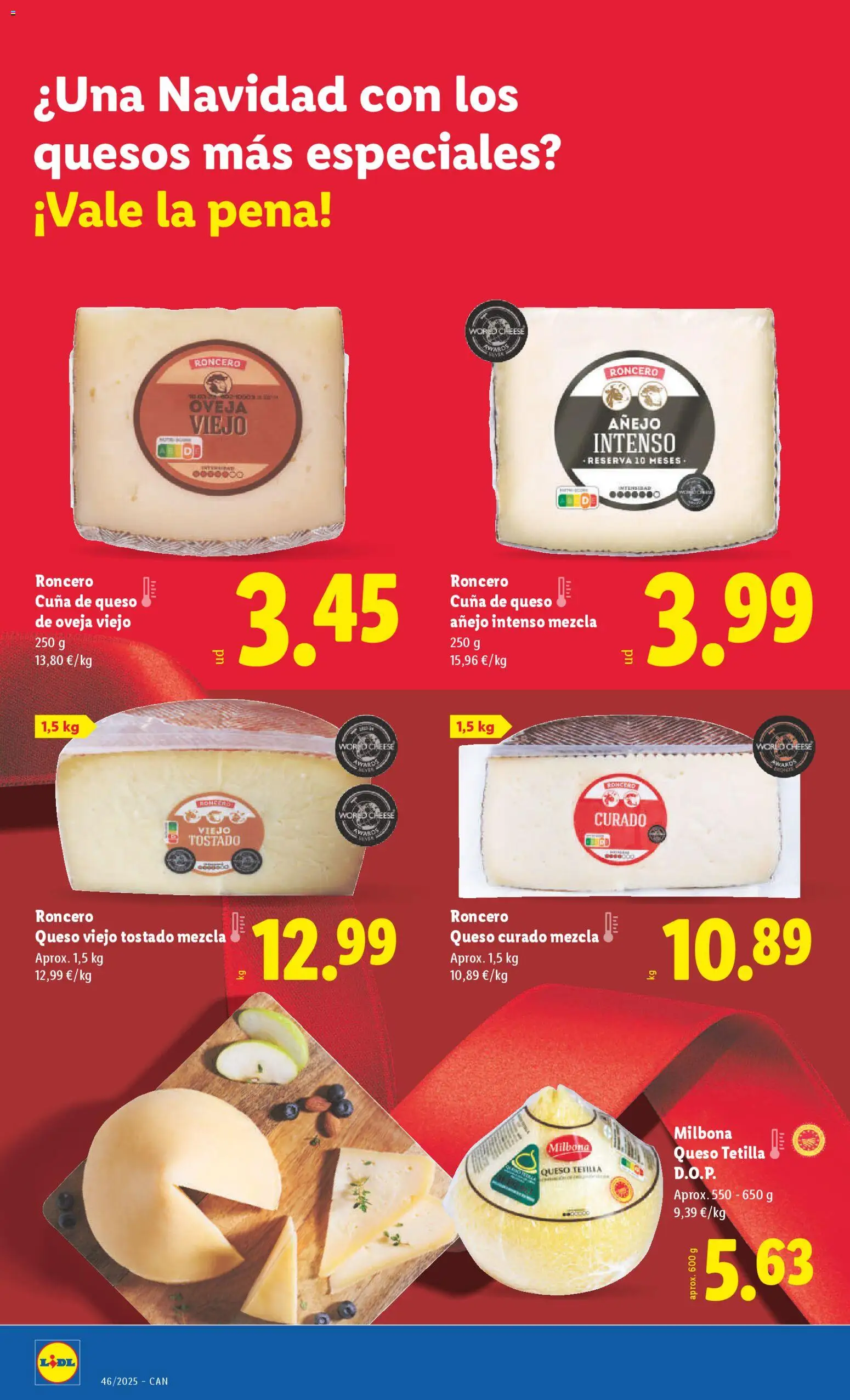 Lidl - Canarias  │ válido desde el 10.11.2025 | Página: 24 | Productos: Queso de oveja, Queso, Cuna