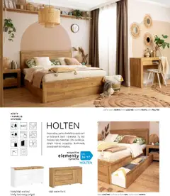 Pogląd oferty "Black Red White Gazetka - Katalog rodzinnych wnętrz" - ważna od 24.05.2024 | Strona: 74 | Produkty: Łóżko, Szafka nocna, Toaletka