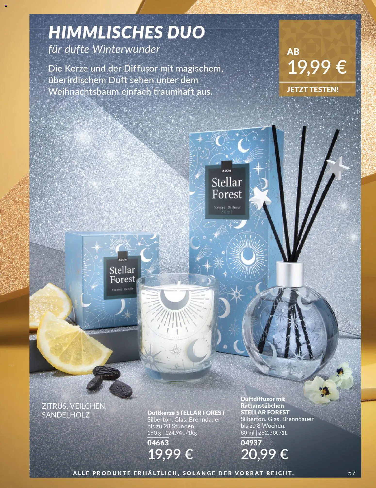 AVON Weihnachtsgeschenkideen – gültig ab 01.11.2025 | Seite: 57 | Produkte: Duft