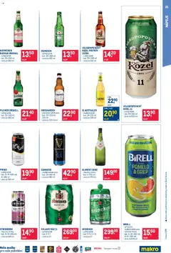 Makro leták - Pro milovníky jídla od 10.09.2025 | Strana: 23 | Produkty: Vitamíny, Nealkoholické pivo, Kozel 11, Pilsner Urquell