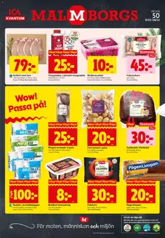 ICA Kvantum - Malmö - Förhandsvisning av reklamblad från butik ICA Kvantum aktuell från 08.12.2025 | Sida: 1 | Produkter: Visp, Rödbetssallad, Leverpastej, Potatis