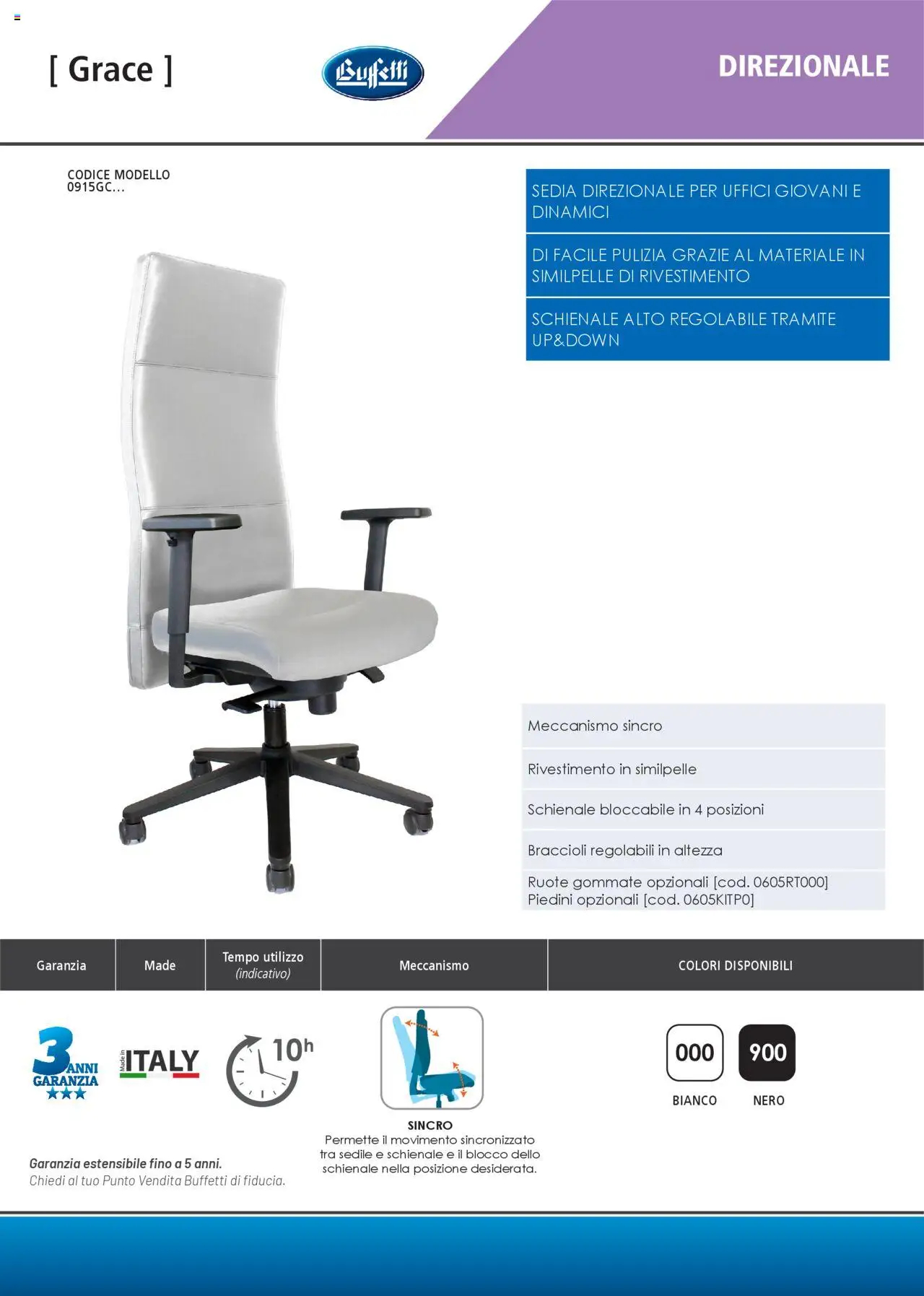 Volantino Buffetti del 28.06.2025 | Pagina: 19 | Prodotti: Braccioli, Sedia