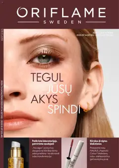Oriflame leidinys galioja nuo 14.09.2025