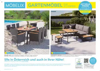 Möbelix Gartenmöbelprospekt ab 10.03.2025 gültig | Seite: 36 | Produkte: Tisch, Gartenmöbel