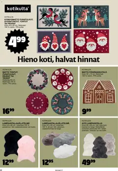 Tokmanni-mainoslehti voimassa 30.10.2025 alkaen | Sivu: 40 | Tuotteet: Matto, Kynnysmatto
